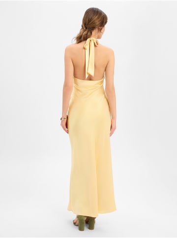 Marie Lund Kleid in gelb - 0004