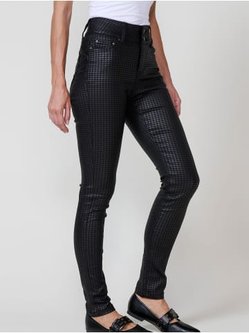 KOROSHI Slim Push-up-Hose mit bedrucktem Push-up für Damen in SCHWARZ