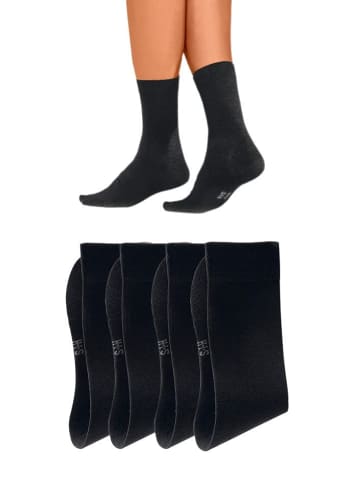 H.I.S Basicsocken in schwarz