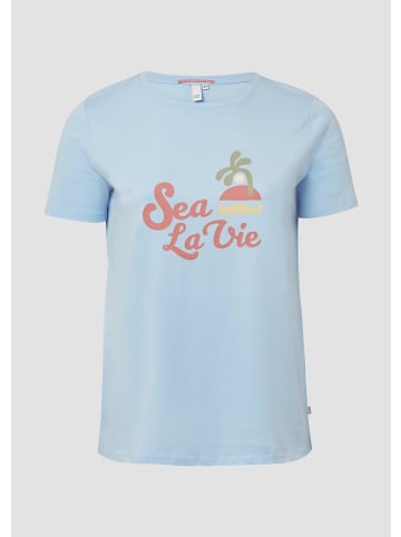 QS T-Shirt in 50D2_hellblau