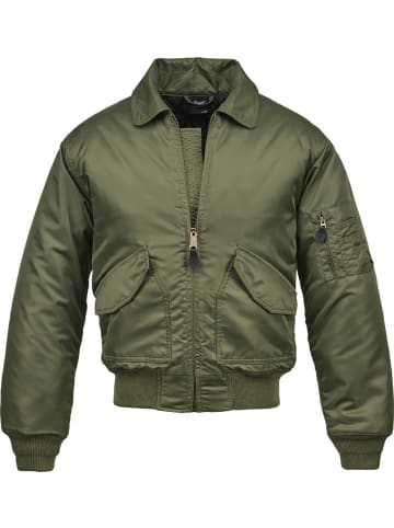 Brandit Jacke "Cwu Jacket" in Grün