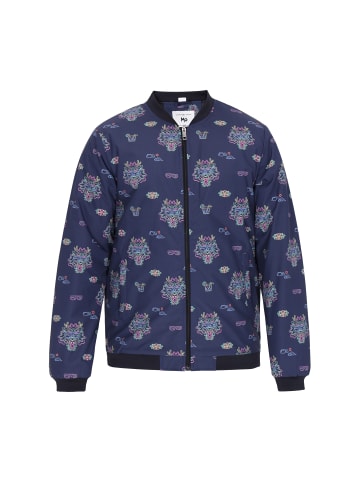 MO Jacket in navy multicolor
