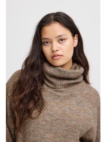 ICHI Strickpullover IHKAMARA Loose fit in Fungi