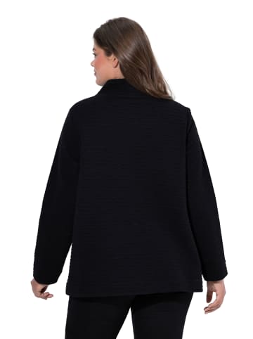 Sweatshirt in schwarz
