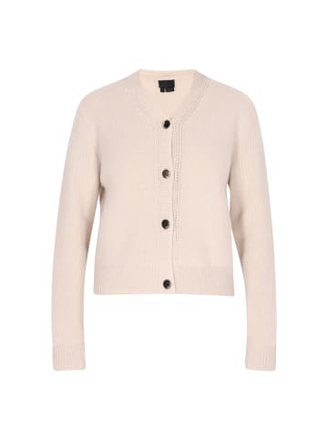 DreiMaster Klassik Damen Cardigan in Wollweiss