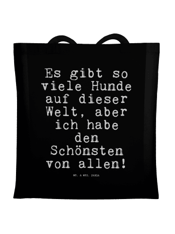 Mr. & Mrs. Panda Stofftasche Es gibt so viele... mit Spruch in Schwarz