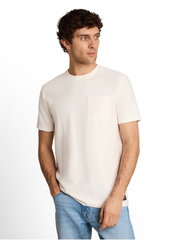 TOM TAILOR Denim T-Shirt in ecru