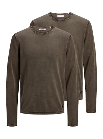 Jack & Jones Pullover Leo in Dusty olive