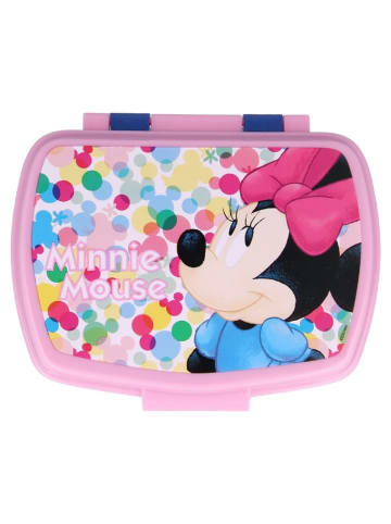 Disney Minnie Mouse Disney Minnie Mouse Kinder Brotdose – Lunchbox Pausenbox Schulbrotbox in Blau