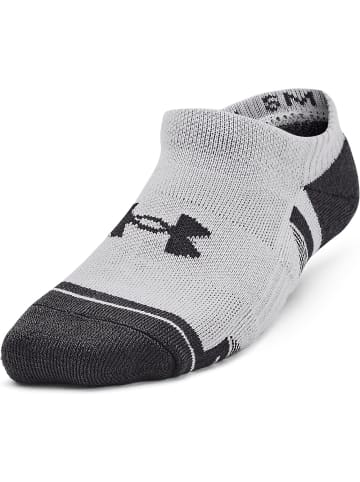 Under Armour Kinder Socken "Y UA Performance Tech 3Pk Ns" in Grau