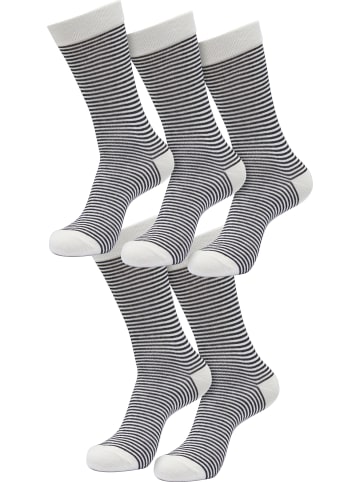 Urban Classics Basic Socks in whitesand/black