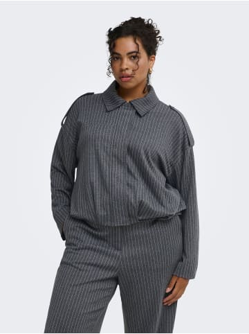 ONLY Carmakoma Jacke in Medium Grey Melange