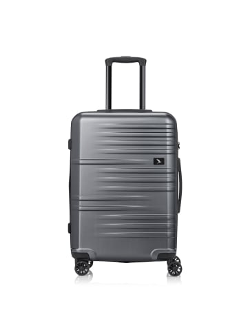 Pack Easy Mena 4 Rollen Trolley 64 cm mit Dehnfalte in anthrazit