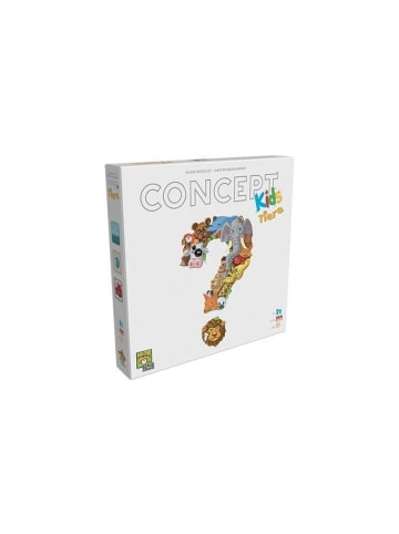 Asmodee Concept Kids - Tiere | 1 Spielbrett / 110 Karten / 16 Ringe / 1 Kartenhalter...