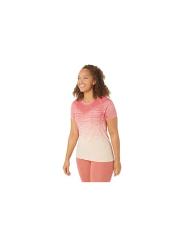 asics T-Shirt/Laufshirt SEAMLESS SS TOP in Rose