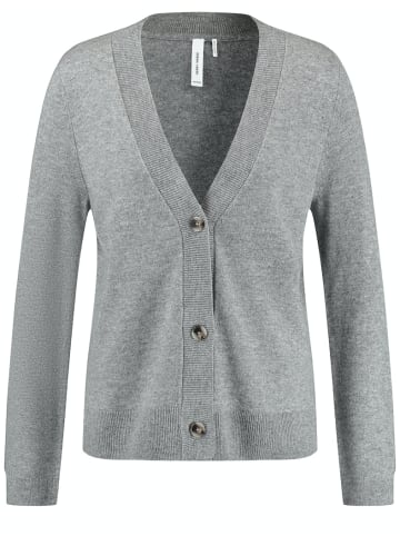 Gerry Weber Jacke Strick in Grau