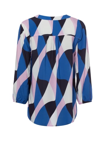 Franco Callegari Bluse Lola in blau rosa - 0005