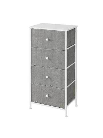 SONGMICS Kommode Bellah in Grau-Creme - (B)45.1 x (H)92.4 x (T)30.1 cm
