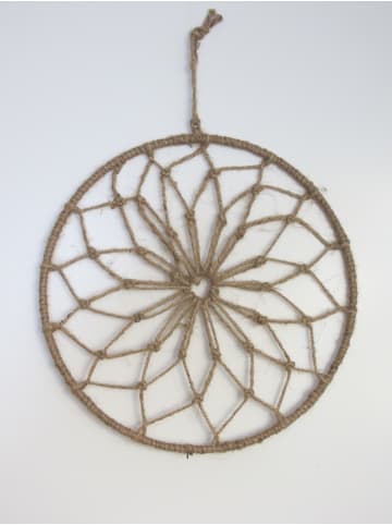 MeinVIPShop Makramee Loop 28cm mit Flechtmuster