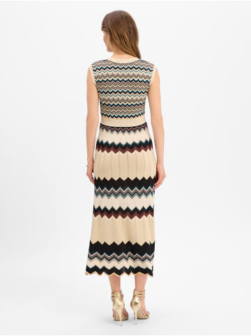 Zero  Kleid in beige mehrfarbig - 0001