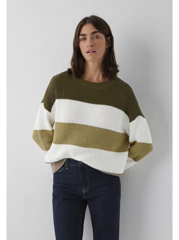MAVI Pullover Striped in Dark Olive