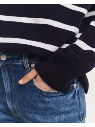 Gant Pullover in marine weiß - 0001
