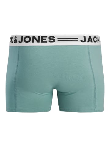 Jack & Jones 3er-Pack Trunks in Mineral Blue