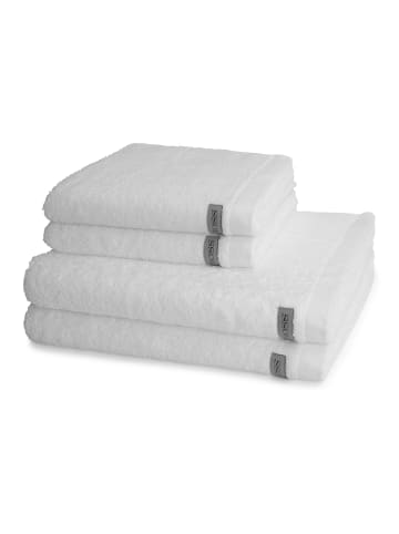 Ross 2 X Handtuch 2 X Duschtuch im Set Sinfonie in Kiesel