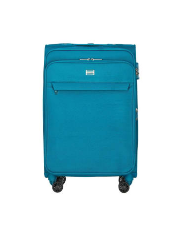 Wittchen Suitcase from polyester material (H) 68 x (B) 42,5 x (T) 27 cm in Türkis