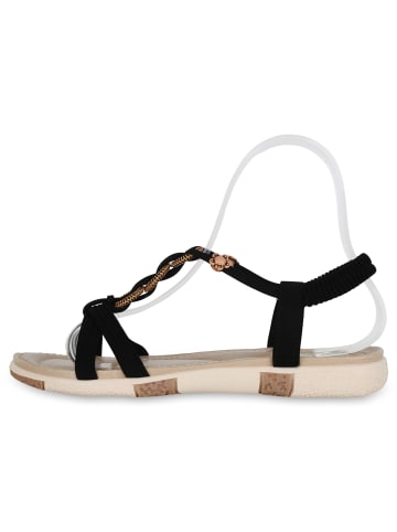 VAN HILL Riemchensandalen Ann in Schwarz