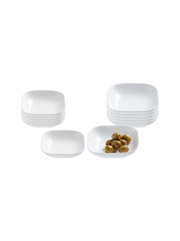 Ritzenhoff & Breker 12er Set Dipschalen-Set Arena in weiß