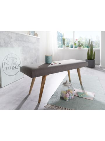 KADIMA DESIGN Bank Modern | Gepolstert, Strapazierfähiger Stoff, Design in Grau