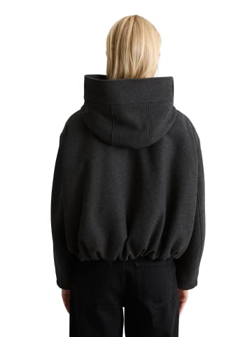 Marc O'Polo DENIM Kapuzenjacke regular in Anthra Melange