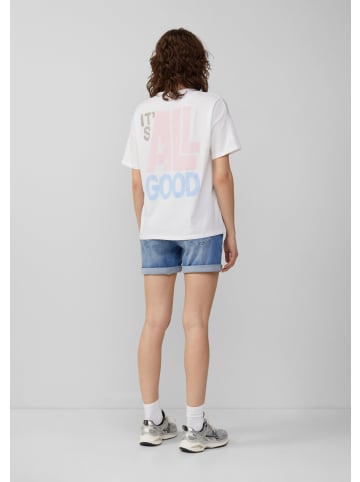 QS T-Shirt in 01D0_weiß