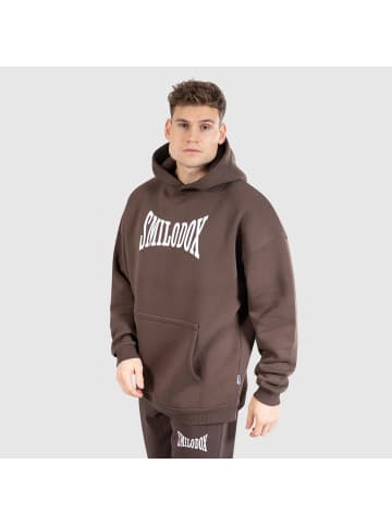 SMILODOX Hoodie Classic Pro in Braun