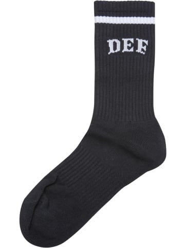 DEF Socke "College Socks" in Schwarz