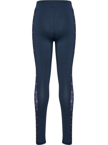 Hummel Kinder Leggings "Mix Mid Waist Tights" in Schwarz