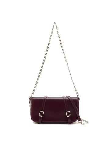 Seidenfelt Delary Umhängetasche 22 cm in deep red