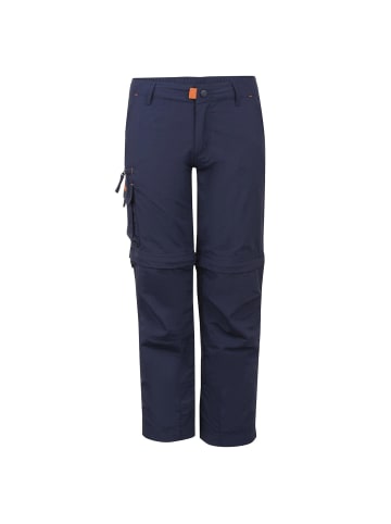 Trollkids Zipp-Off-Trekkinghose Oppland in navy