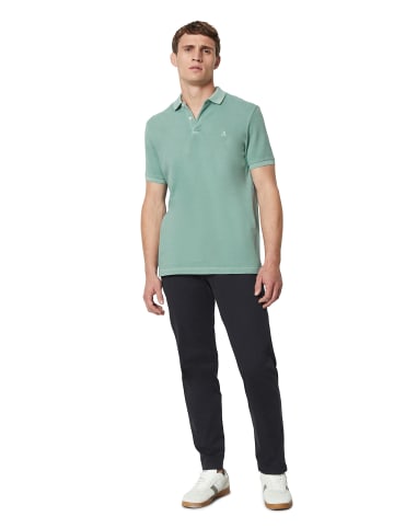 Marc O'Polo Poloshirt Piqué shaped in midnight moss