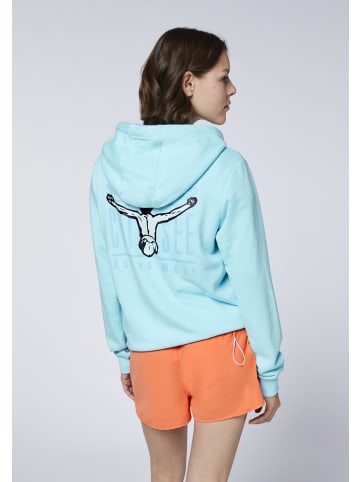 Chiemsee Kapuzensweatshirt in Blau