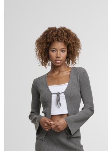 Noisy may Noisy may Gestrickte Strickjacke in charcoal gray