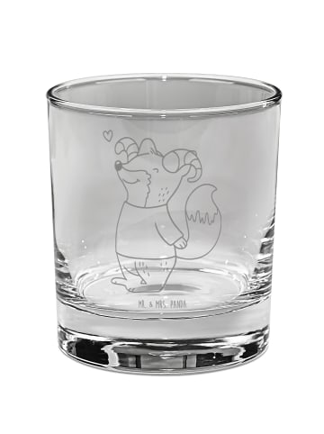 Mr. & Mrs. Panda Whiskyglas Widder Astologie ohne Spruch in Transparent
