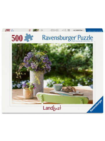 Ravensburger Verlag GmbH Spiel - Landlust Puzzle 500 Teile - Blumengruß am Gartentisch