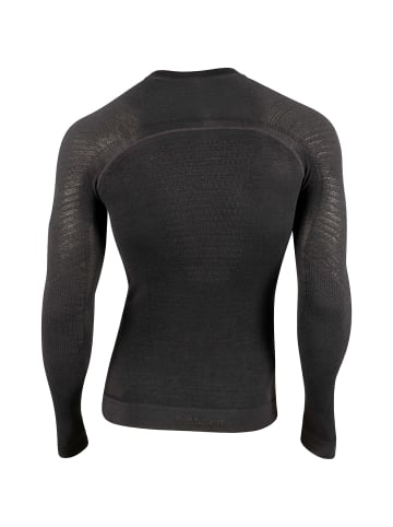 UYN M FUSYCASHMERE UW SHIRT LONG SLEEVE in Schwarz