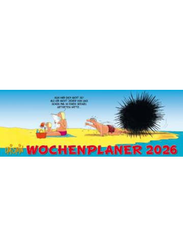LAPPAN Kalender - Uli Stein Wochenplaner 2026: Tischkalender