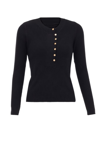 caneva Damen Strickpullover in Schwarz