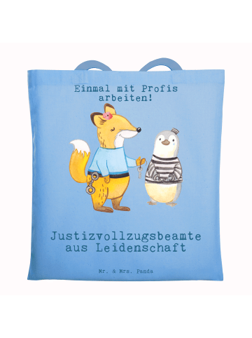 Mr. & Mrs. Panda Laptoptasche Justizvollzugsbeamte Leidenschaft ... in Sky Blue