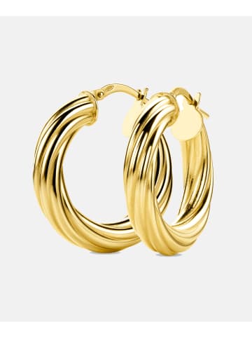 Diamant L'éternel Ohrringe aus 585 Gelbgold