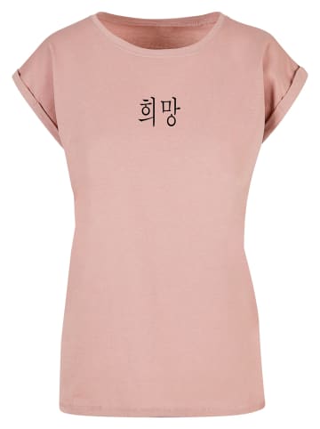 Merchcode Merchcode T-Shirts in duskrose